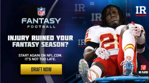 Jamaal Charles Fantasy Football Ad