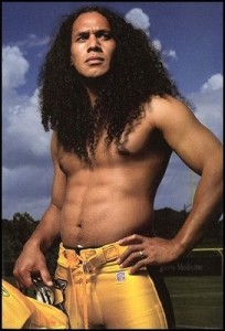 Pittsburgh Steelers Safety Troy Polamalu 